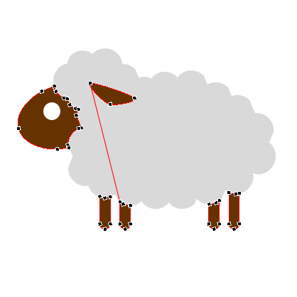 Editable Sheep for PowerPoint