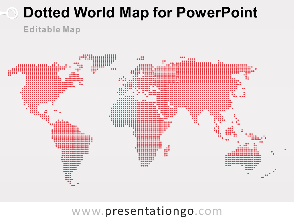 world map template for powerpoint