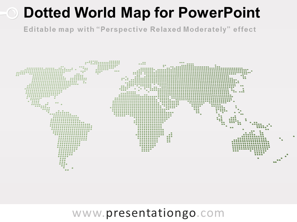 world map template powerpoint