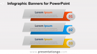Free Infographic Banners PowerPoint Diagram