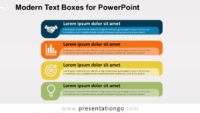 Modern Text Boxes or Banners for PowerPoint
