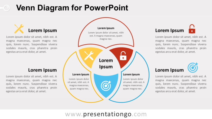 Venn Diagram for PowerPoint - PresentationGO
