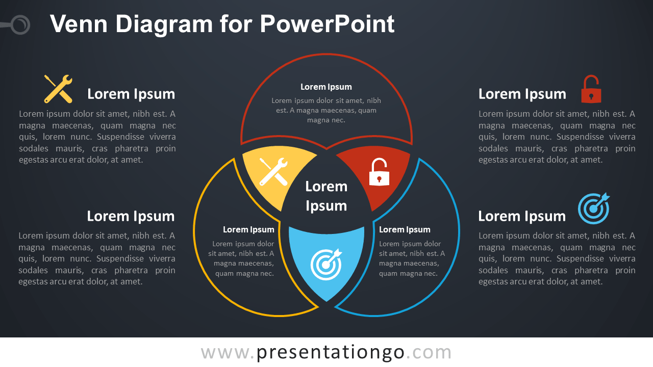 Venn Diagram for PowerPoint - PresentationGO.com