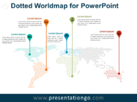 world map the free powerpoint template library