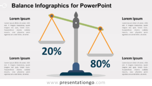 Free Balance PowerPoint Infographics - Option 1