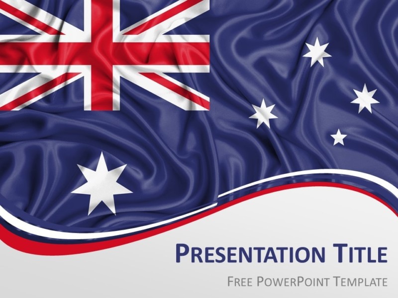 australia-flag-powerpoint-template-presentationgo