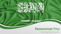 Free Saudi Arabia PowerPoint Template