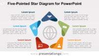 Free Five-Pointed Star for PowerPoint