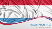 Free Luxembourg PowerPoint Template