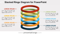 Free Stacked Rings for PowerPoint