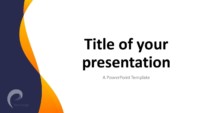 Modern Business Template for PowerPoint - Title (Cover) Slide