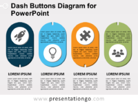 Vertical Chevron List for PowerPoint - PresentationGO.com