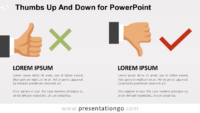Thumbs-Up and Down for PowerPoint