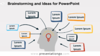 Brainstorming and Ideas Metaphor for PowerPoint