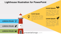 Free Lighthouse for PowerPoint