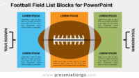 Free Football Field List for PowerPoint