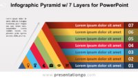Free Pyramid with 7 Layers for PowerPoint