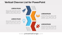 Free Chevron List for PowerPoint