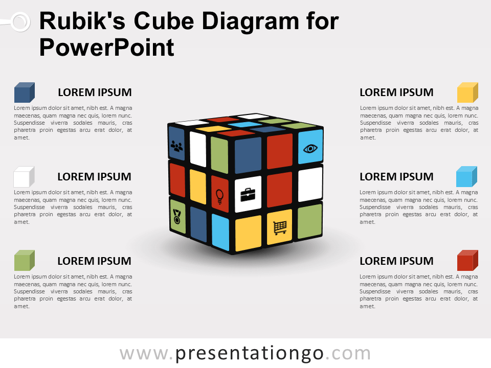 Free Rubik's Cube Graphics for PowerPoint and Google Slides