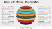 Free Sphere with 8 Slices for PowerPoint and Google Slides