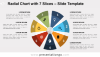 Free Radial Chart with 7 Slices for PowerPoint and Google Slides