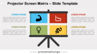 Free Projector Screen Matrix for PowerPoint and Google Slides