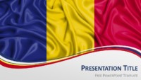 Free Romania Flag PowerPoint and Google Slides Template