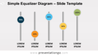 Free Simple Equalizer Diagram for PowerPoint and Google Slides
