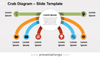 Free Crab Diagram for PowerPoint and Google Slides