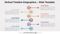 Free Vertical Timeline Infographics for PowerPoint and Google Slides