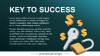 Free Key to Success - Metaphor Template for PowerPoint and Google Slides