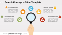 Free Search Concept for PowerPoint and Google Slides