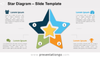 Free Star Diagram for PowerPoint and Google Slides