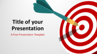 Free Target Template for PowerPoint and Google Slides