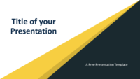 Free Abstract Modern Template for PowerPoint and Google Slides