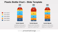 Free Pictorial Stacked Bottle Chart for PowerPoint