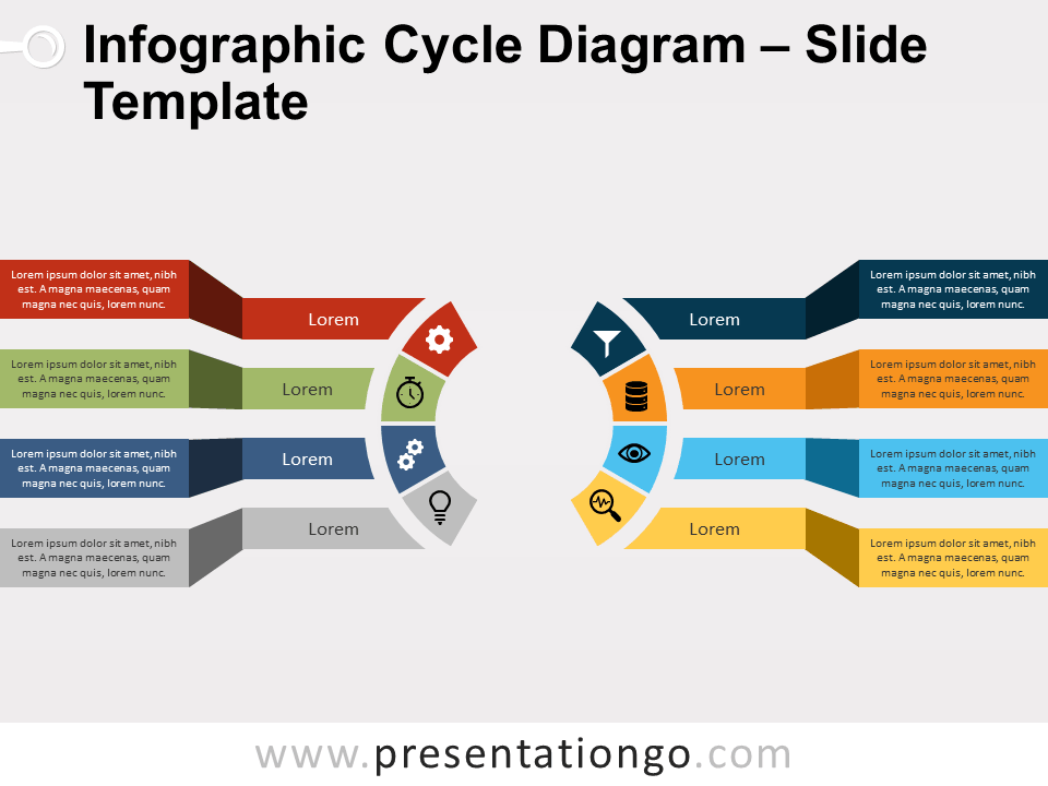 Yet Another Infographic Cycle Diagram For Powerpoint And Google Slides