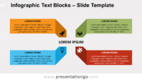 Free Infographic Text Blocks Matrix for PowerPoint and Google Slides