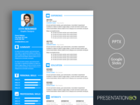 VASILIS - Free Resume Template for PowerPoint and Google Slides