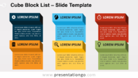 Free Cube Block List for PowerPoint and Google Slides