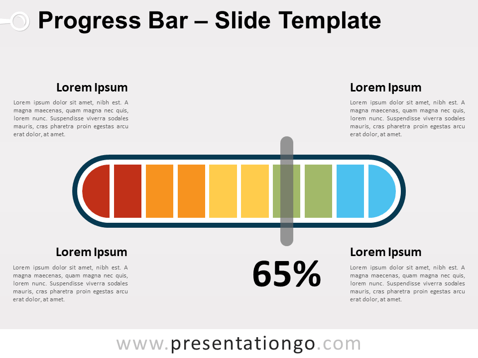 Progress Bar for PowerPoint and Google Slides PresentationGO