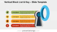 Free Vertical Block List and Key for PowerPoint and Google Slides