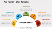 Free Arc Radial for PowerPoint and Google Slides