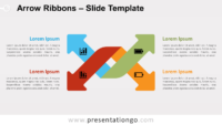 Free Arrow Ribbons for PowerPoint and Google Slides