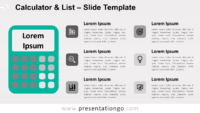 Free Calculator List for PowerPoint and Google Slides