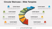 Free Circular Staircase for PowerPoint and Google Slides