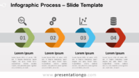 Free Infographic Arrows Process for PowerPoint and Google Slides