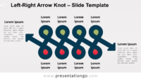 Free Left Right Arrow Knot for PowerPoint and Google Slides