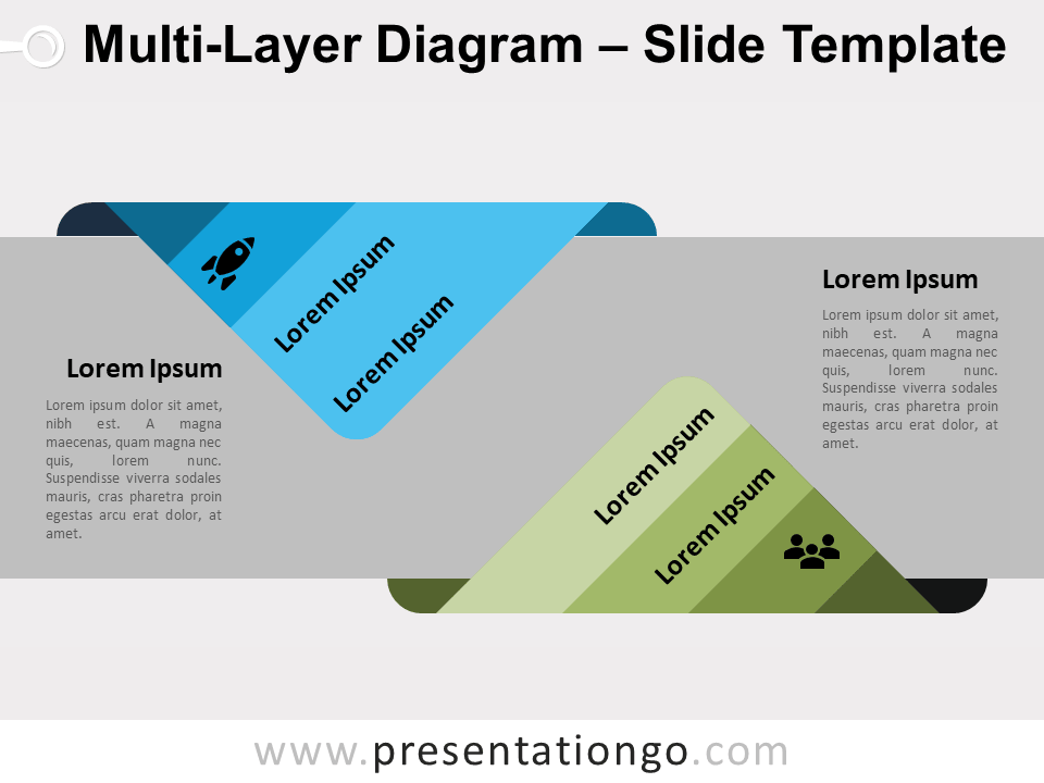 Multi Layer Diagram For Powerpoint And Google Slides