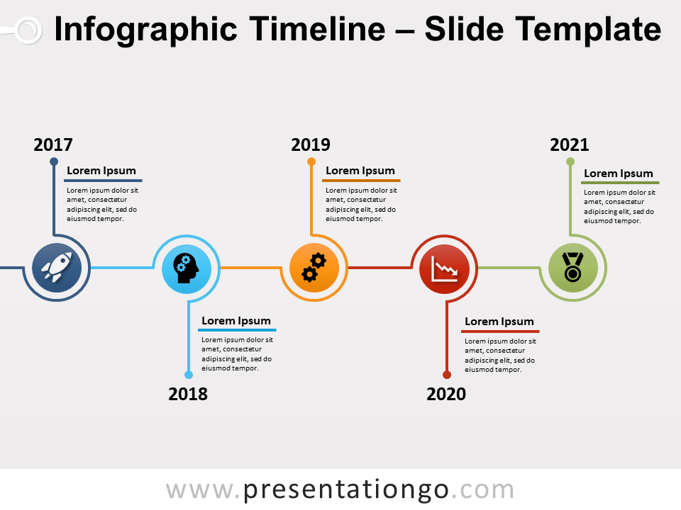 Infographic Timeline for PowerPoint and Google Slides